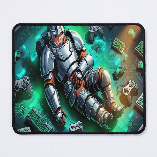 Item preview, Game Overlord: System Crash Mode – Digital Knight Defeated on the Glitch Battlefield designed and sold by ZestyThreads.