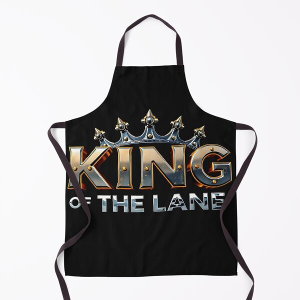Item preview, King of the Lane – Chrome & Gold Truck Engine Typography Design designed and sold by AwixArslan.