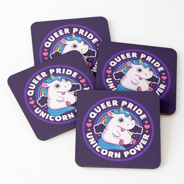 Item preview, Queer Pride Unicorn Power by Tobe Fonseca designed and sold by Tobe Fonseca®.