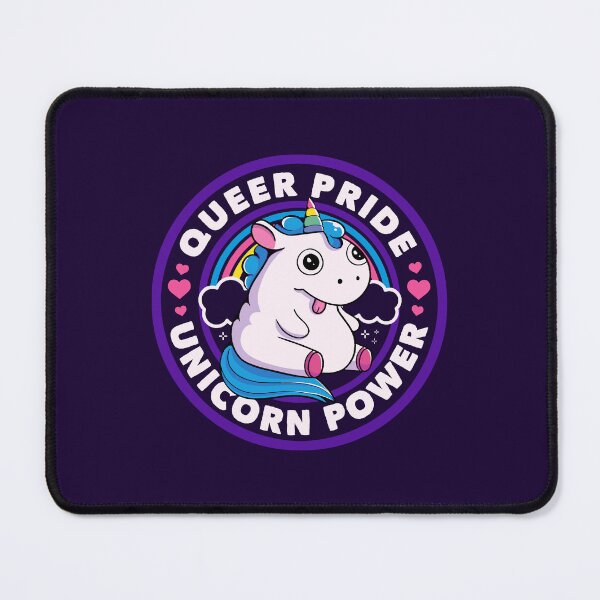 Item preview, Queer Pride Unicorn Power by Tobe Fonseca designed and sold by Tobe Fonseca®.