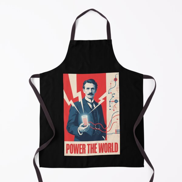 Item preview, Power The World – Nikola Tesla Hope Style designed and sold by HoopeStylee.