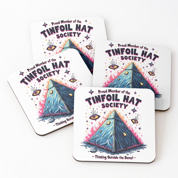 Item preview, Tinfoil Hat Society – Proud Member & Dome Thinker designed and sold by BeamiCreations.