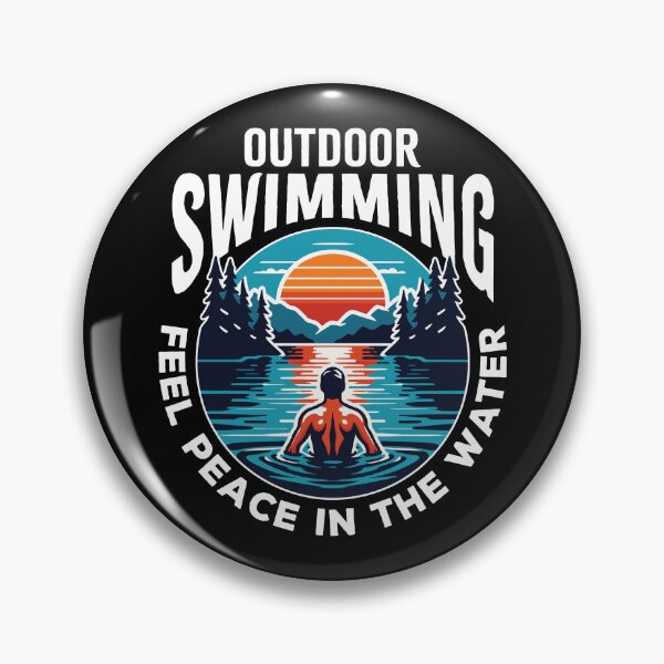 Artikelvorschau, Schwimmen im Freien Spüren Sie die Ruhe im Wasser entworfen und verkauft von MO DESIGNS.