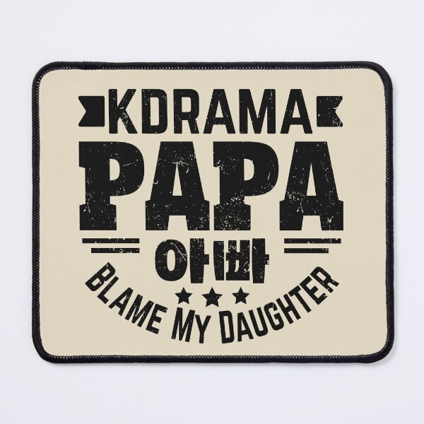Item preview, Kdrama Papa | DKdrama Papa | Dad loves kdramas – Funny Korean Drama Dad | Blame My Daughter Appa designed and sold by KGlam.