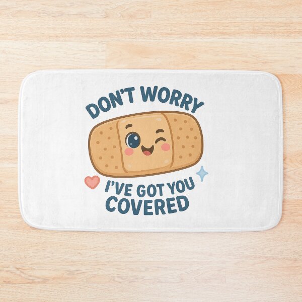Item preview, Don't Worry, I've Got You Covered Cute Winking Bandage designed and sold by MonetObsidian.