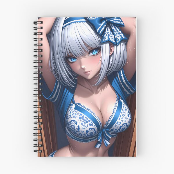 Item preview, Tobiichi Origami Date A Live Blue White Lingerie Girl Confident Smile designed and sold by bolleykoldl.
