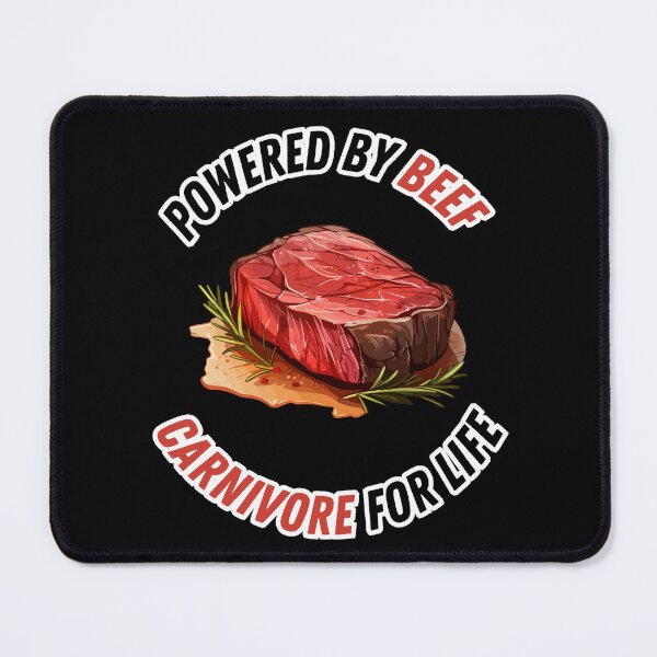 Item preview, Powered by beef, carnivore for life designed and sold by PBdesignshop.