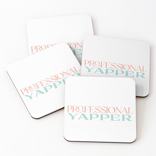 Item preview, Retro Professional Yapper Typography designed and sold by Stickers by @molllyclare.