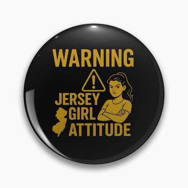 Artikelvorschau, Achtung! Jersey-Girl-Einstellung entworfen und verkauft von JerseyGirls.