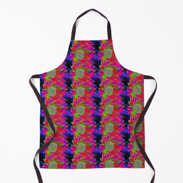 Item preview, Electric Black Light Psychedelic Gerber Daisy  designed and sold by Penny's Positivi-Tees.