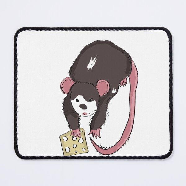 Item preview, rat with cheese designed and sold by MysticRacoon6.