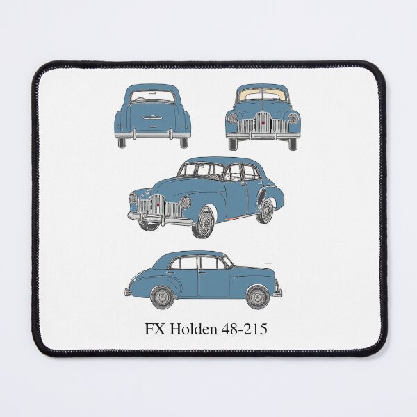 Item preview, FX Holden 48-215 in Steel Mist Blue – 1948 Classic Aussie Blueprint designed and sold by Michael van der Hoorn.