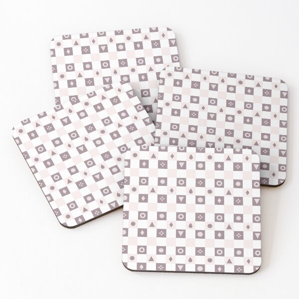 Item preview, Two-toned Checkerboard Pattern designed and sold by Studio of Shapes and Spectrum.