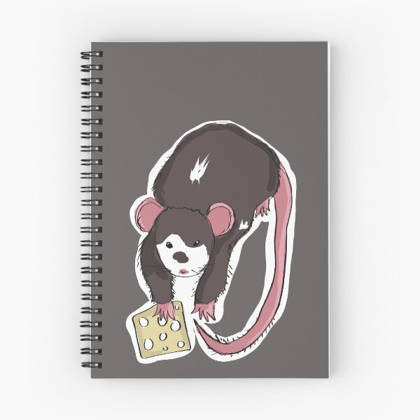 Item preview, Rat with cheese (White backround) designed and sold by MysticRacoon6.