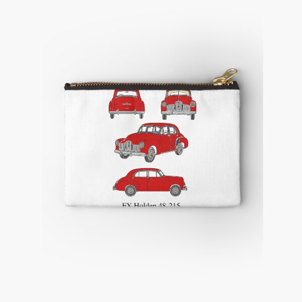 Item preview, FX Holden 48-215 in Heritage Red – 1948 Vintage Aussie Car Blueprint designed and sold by Michael van der Hoorn.