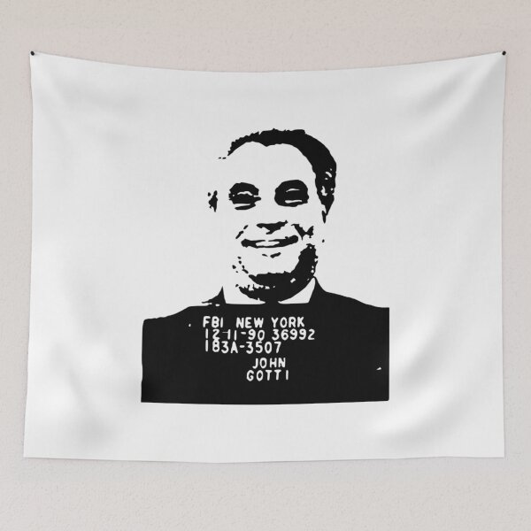 Item preview, John Gotti Mugshot designed and sold by UNK-Fatigues.