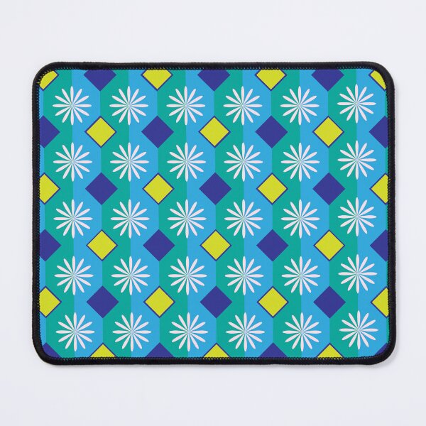Item preview, The Khao Lam Tat fabric pattern will bring the silver color to the light green and light blue background with beautiful color settings. designed and sold by KanDa-Shop.