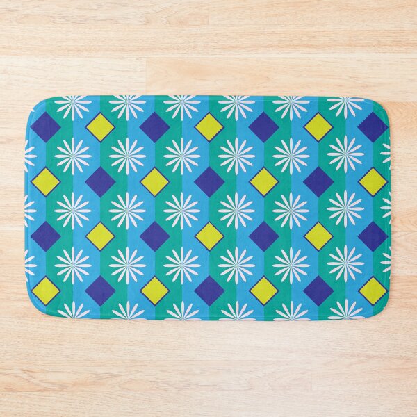 Item preview, The Khao Lam Tat fabric pattern will bring the silver color to the light green and light blue background with beautiful color settings. designed and sold by KanDa-Shop.