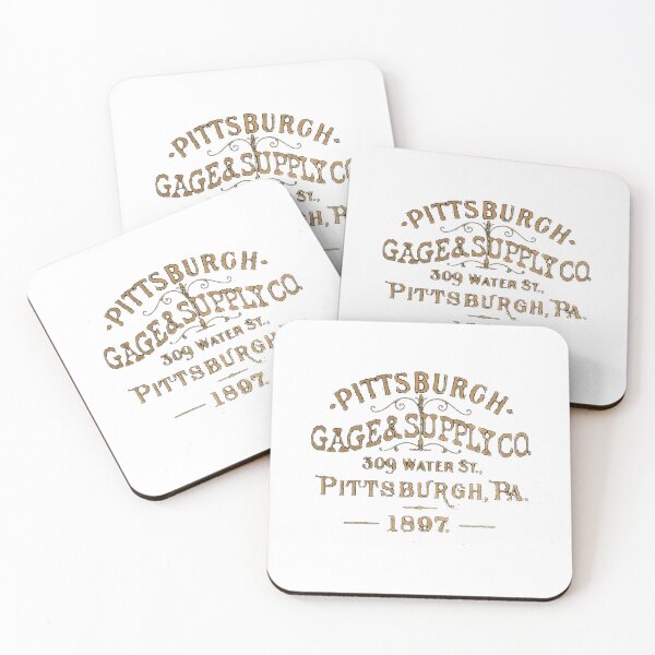 Item preview, Pittsburgh Gage & Supply Co. - 309 Water Street, Pittsburgh, PA 1897 designed and sold by QuayTradingCo.