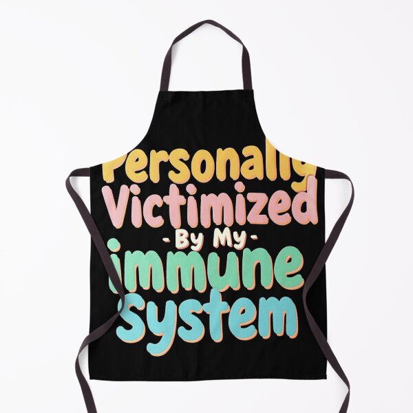 Item preview, Funny Retro Immune System Humor Typographic Design designed and sold by haitrieuic96.