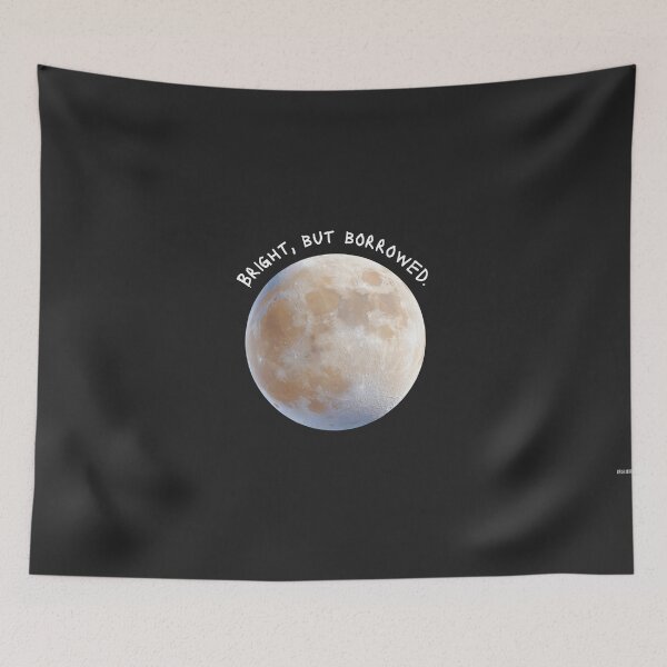 Item preview, Bright, But Borrowed │ Moon Oversized designed and sold by mallardpark.