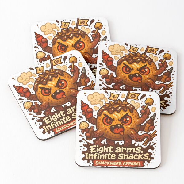 Item preview, Takobite – Eight Arms. Infinite Snacks designed and sold by Snackwear Apparel.