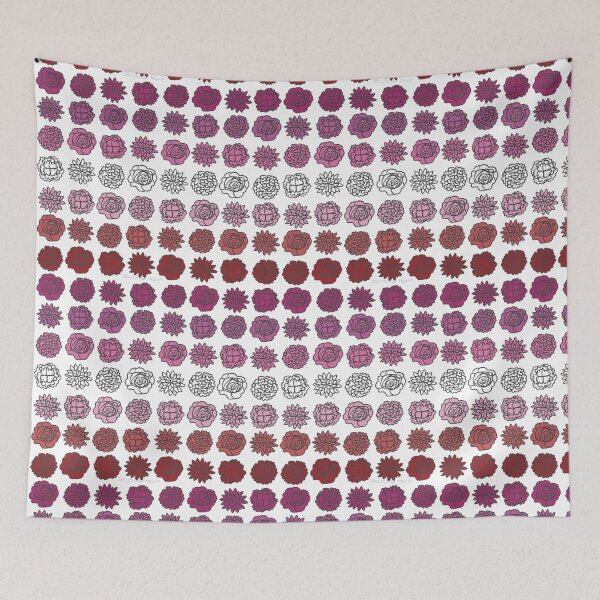 Item preview, Lesbian Flower Flag designed and sold by SpectacledPeach.