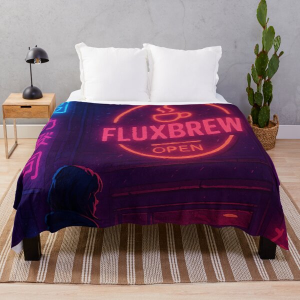 Item preview, FluxBrew Neon designed and sold by AbstractAnom.