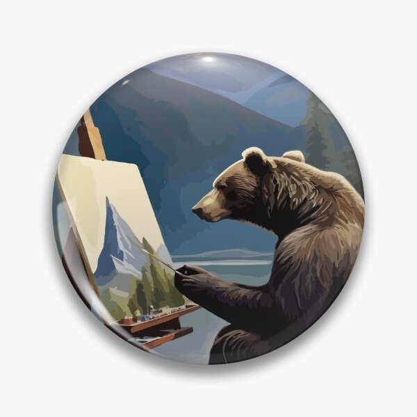 Item preview, The Painter in the Form of a Bear. designed and sold by Whose-sweat.