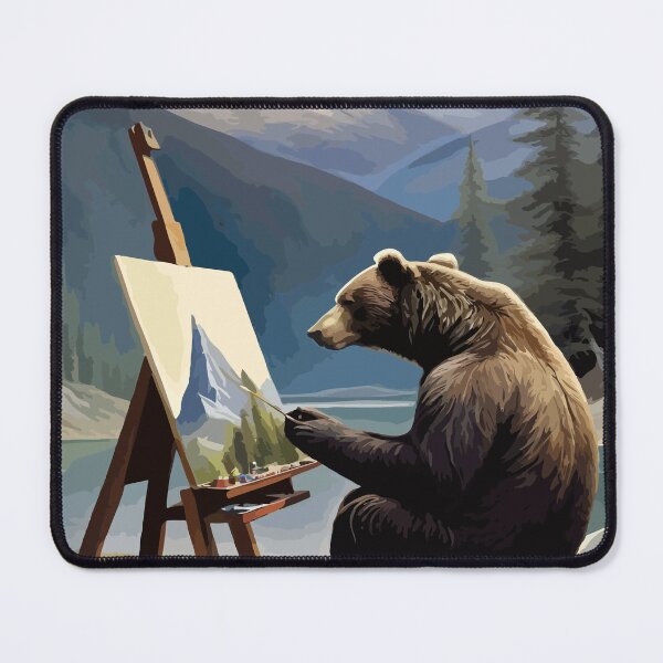 Item preview, The Painter in the Form of a Bear. designed and sold by Whose-sweat.