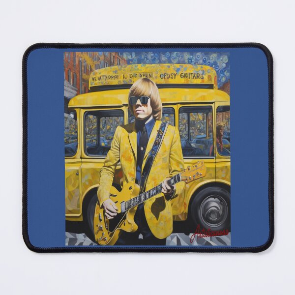 Item preview, "Brian Jones: Icon of Swinging London and Psychedelic Rebellion" designed and sold by Artisticanvas.