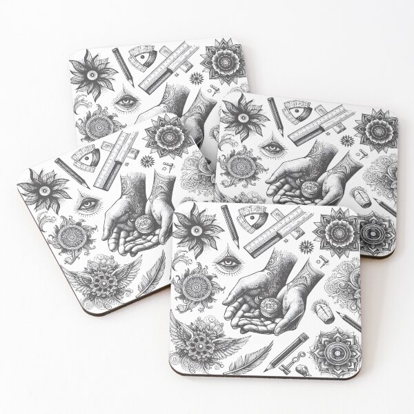 Item preview, Intricate Hand-Drawn Art Collection designed and sold by VIDURBHANDAARI.
