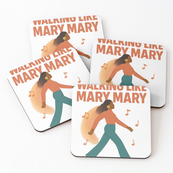 Item preview, Walking Like Mary Mary – Confident Retro Dance Strut Design designed and sold by Robandkristy.