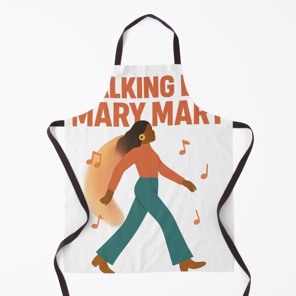 Item preview, Walking Like Mary Mary – Confident Retro Dance Strut Design designed and sold by Robandkristy.