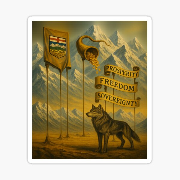 Item preview, Freedom Wolf designed and sold by Alberta Freedom Shop.