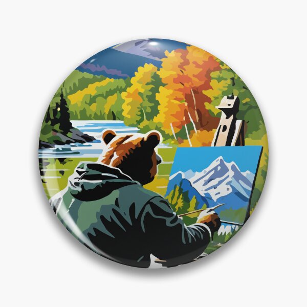 Item preview, The Painter in the Form of a Bear. designed and sold by Whose-sweat.