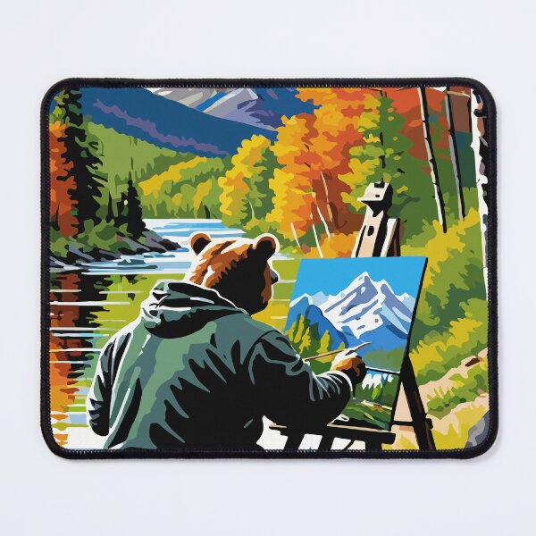 Item preview, The Painter in the Form of a Bear. designed and sold by Whose-sweat.