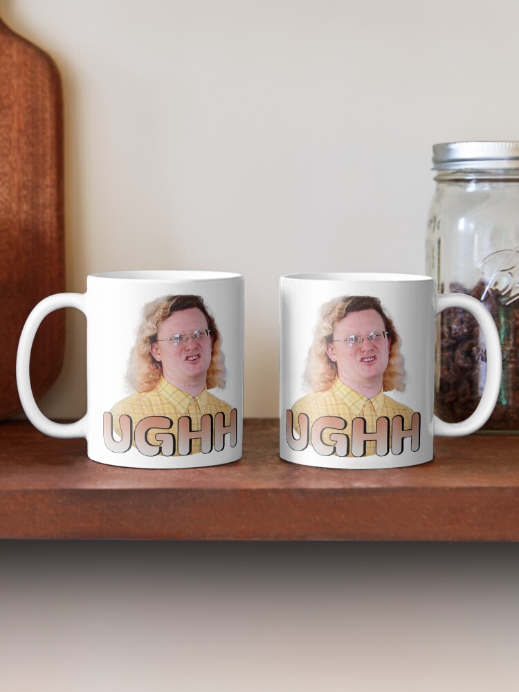 Imagen 2 de 6, Taza de café con la obra Ugh James, diseñada y vendida por eggtartstudio.