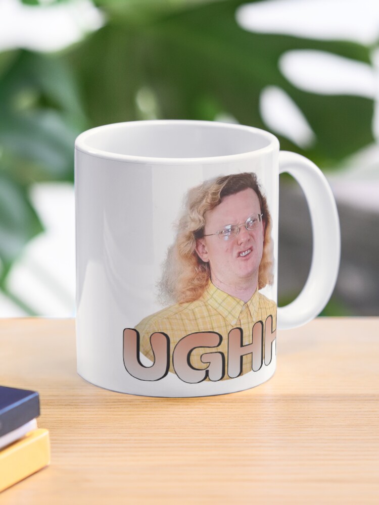 Imagen 1 de 6, Taza de café con la obra Ugh James, diseñada y vendida por eggtartstudio.