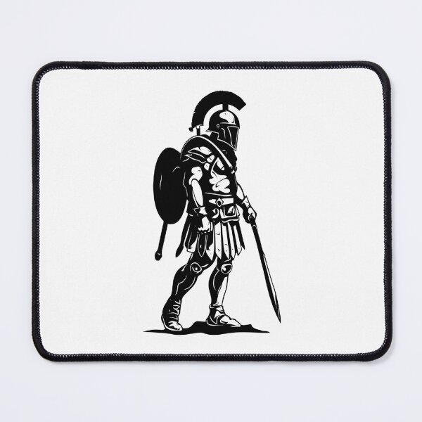 Item preview, Gladiator Fighter Ancient Warrior Spartan Roman Soldier designed and sold by inkoutninja.