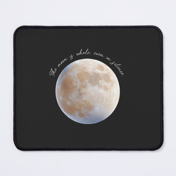 Item preview, The moon is whole, even in silence. │ Moon Oversized designed and sold by mallardpark.