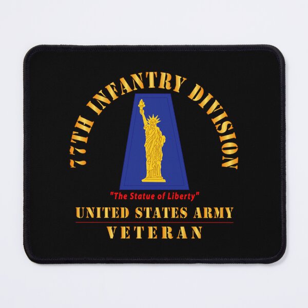 Item preview, Army - SSI - 77th Infantry Division - The Statue of Liberty - US Army Veteran X 300 designed and sold by Military Insignia Products.