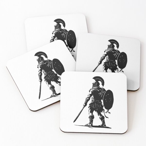 Item preview, Gladiator Fighter Ancient Warrior Spartan Roman Soldier designed and sold by inkoutninja.