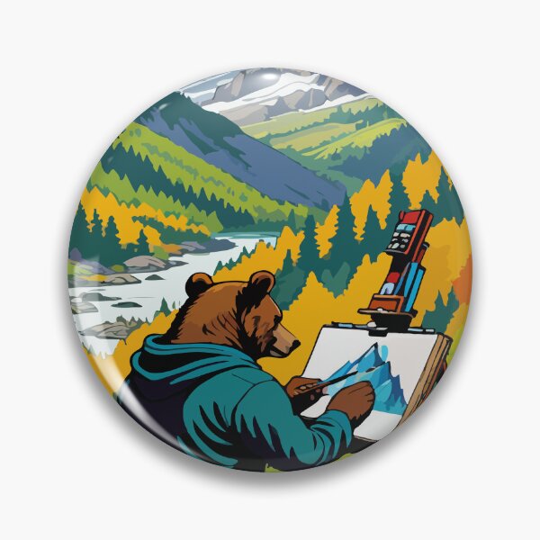 Item preview, The Painter in the Form of a Bear. designed and sold by Whose-sweat.