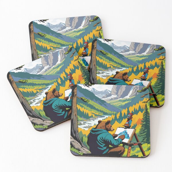 Item preview, The Painter in the Form of a Bear. designed and sold by Whose-sweat.