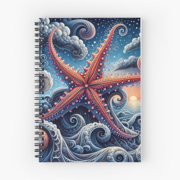 Item preview, Fanciful Starfish Surreal Seascape designed and sold by purplesensation.