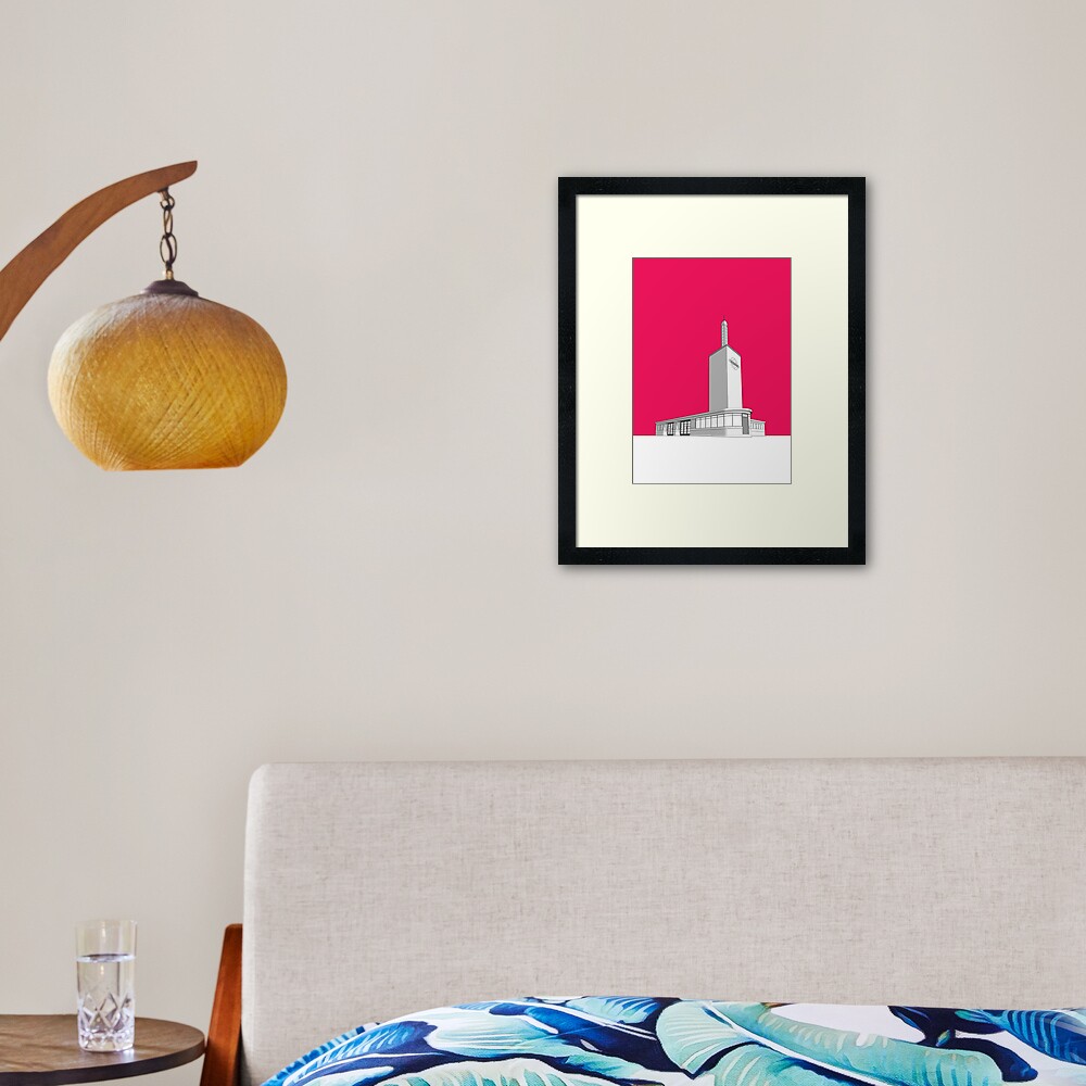 Osterley station Framed Art Print