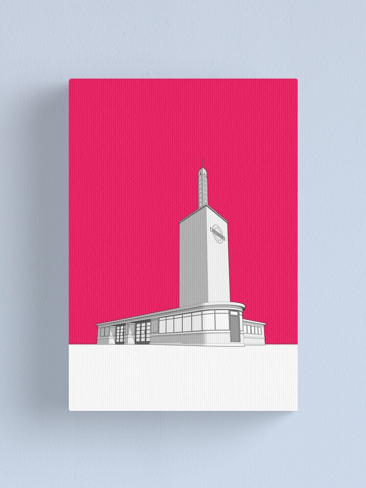 Alternate view of Osterley station Canvas Print