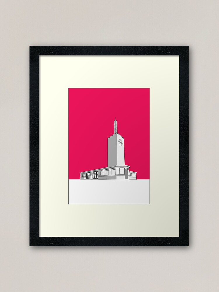 Alternate view of Osterley station Framed Art Print