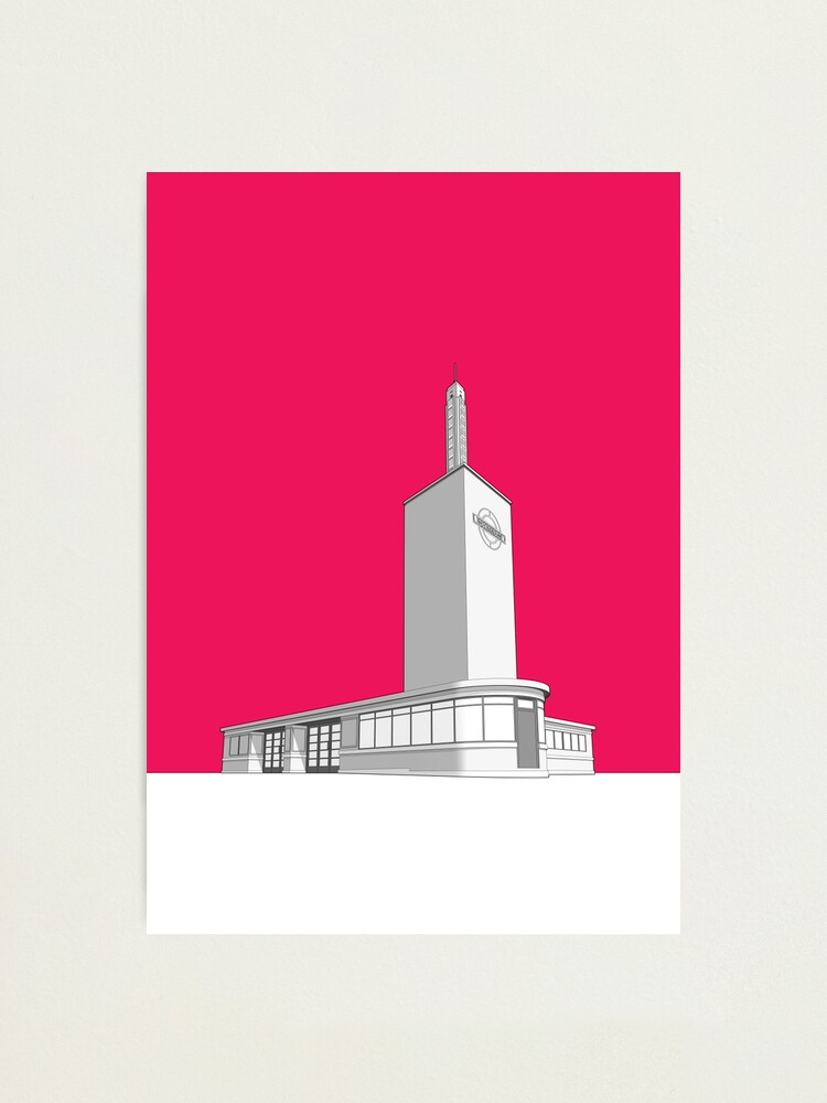 Alternate view of Osterley station Photographic Print